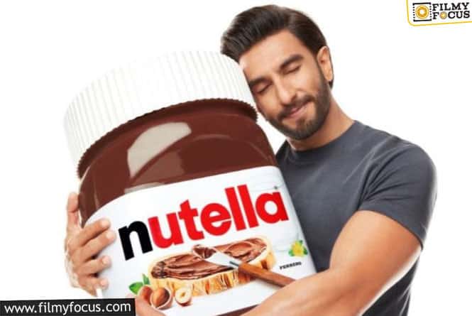 Ranveer Singh to Become the New Brand Ambassador of Nutella India