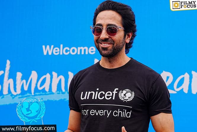 UNICEF Appointed Ayushmann Khurrana as National Ambassador of Child Rights