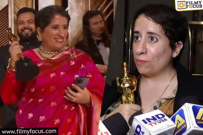 Guneet Monga Is Upset With The Academy For Cutting Her Speech Midway After An Oscars