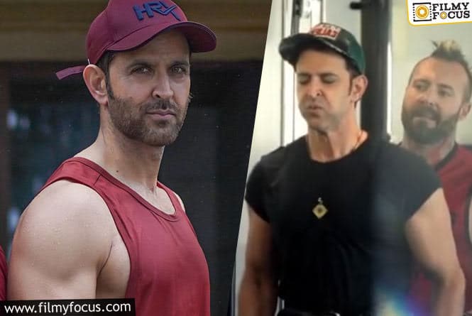 Hrithik Reveals a Glimpse into his Intense Workout for ‘Fighter’