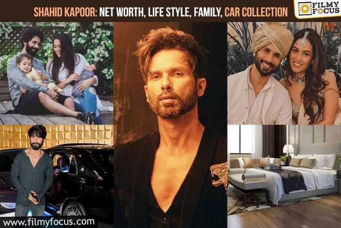 Shahid Kapoor: Net Worth, Life Style, Family, Car Collection