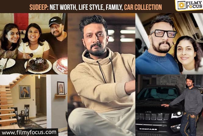 Sudeep: Net Worth, Life Style, Family, Car Collection
