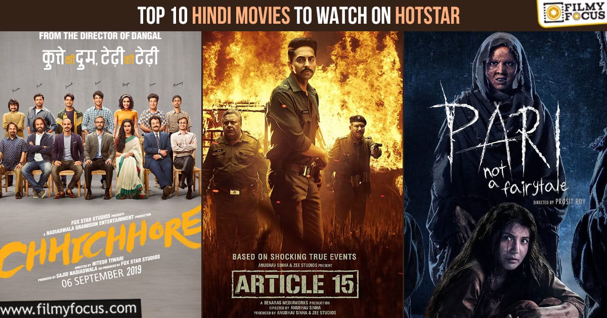 Top 10 Hindi movies to watch on Hotstar Filmy Focus