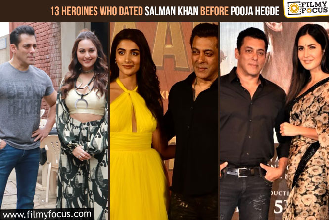 13 Heroines who Dated Salman Khan Before Pooja Hegde