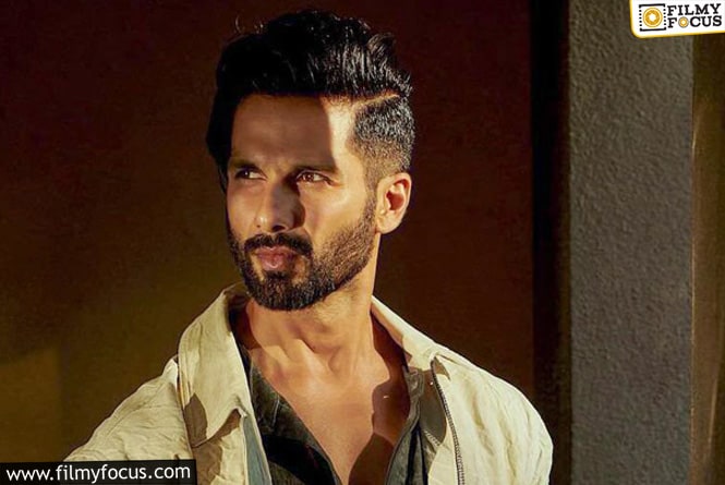 The first look of Shahid Kapoor’s next is out