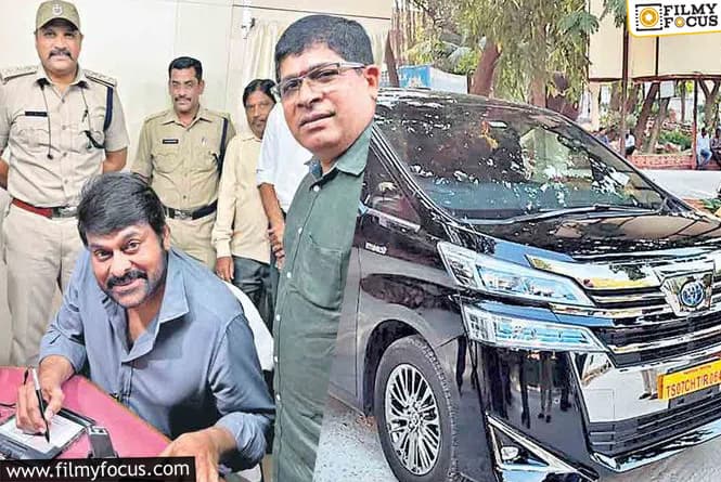 Chiranjeevi spends a whopping price to get a fancy number