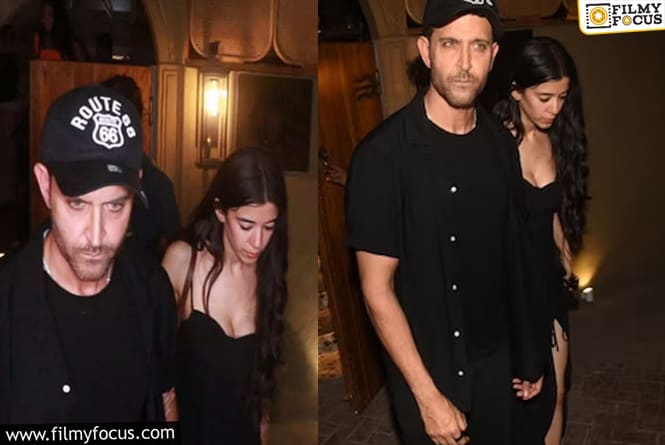 Hrithik Roshan Goes On A Date Night With Ladylove Saba Azad