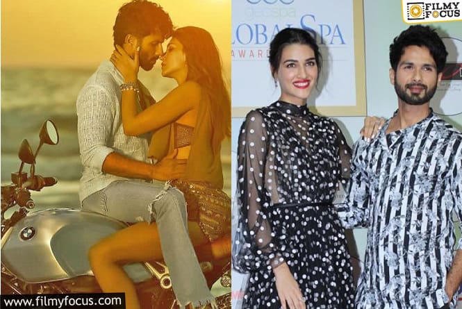 Shahid Kapoor to Romance Kriti Sanon In ‘An Impossible Love Story