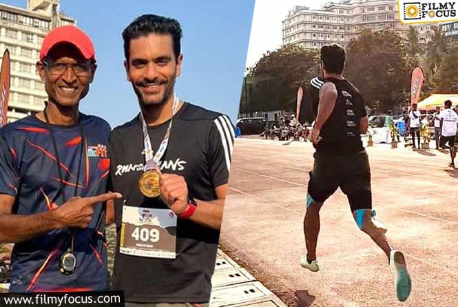 Silver Medal for Angad Bedi in the Sprinting Competition