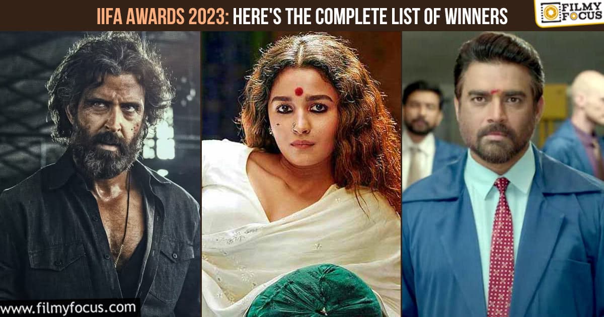 IIFA Awards 2023 Here's the Complete List of Winners Filmy Focus