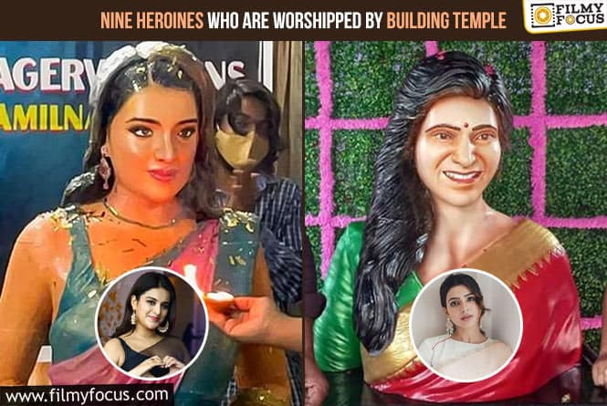 Nine Heroines who are Worshipped by Building Temple to Them