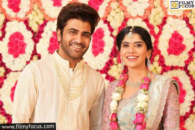 Sharwanand and Rakshita Reddy’s Marriage gets a Date