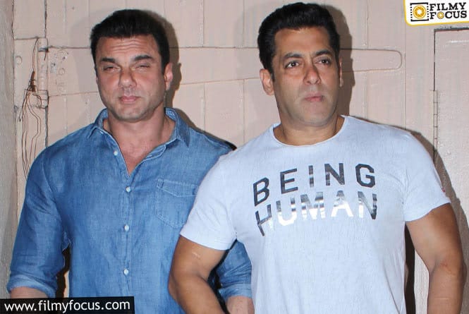 Sohail Khan’s Project with Salman Khan in Back in News