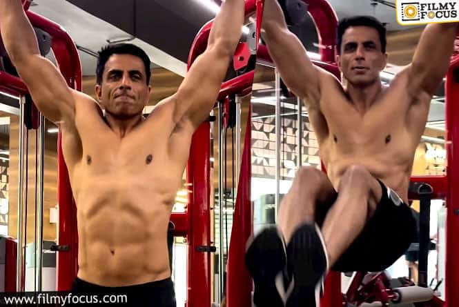 Sonu Sood Sweats it Out for Upcoming Action Film Fateh; Video Goes Viral