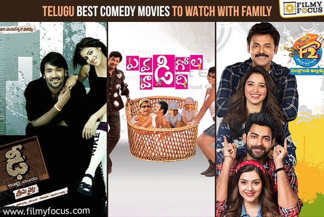 Telugu Best Comedy Movies to Watch with Family