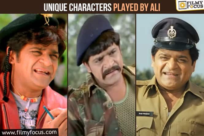 Unique Characters Played by Ali