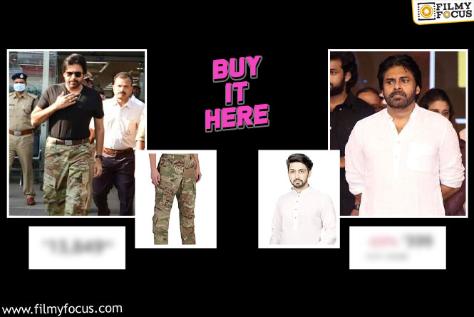 Here Are A Few Trendy Outfits From Pawan Kalyan’s Wardrobe & Where To Buy Them