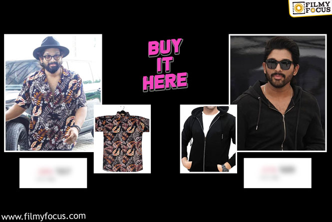 Here Are A Few Trendy Collections From Allu Arjun’s Wardrobe And Where To Grab Them