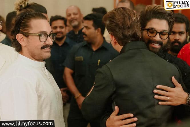 Allu Arjun, Aamir Khan and Hrithik Roshan Come Together for Ira Trivedi and Madhu Mantena’s Wedding; Check out the Video