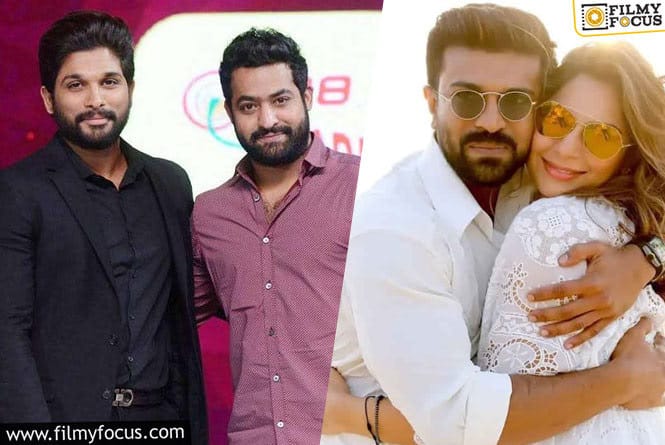 NTR and Allu Arjun Sent Special Wishes to Ram Charan and Upasana