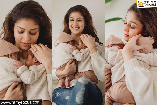 Nayanthara Reveals the Faces of Her Twins; Vignesh Shivan Shares Pics on the Occasion of their First Anniversary