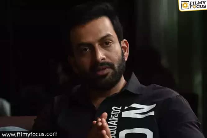 Prithviraj Sukumaran Speaks About his On-set Accident and Recovery Plans!