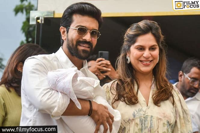 Ram Charan and Upasana’s Daughter’s Naming Ceremony to Take Place on this Day !