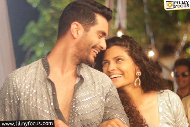 Angad Bedi and Saiyami Kher are Seen Lost in Each Other’s Eyes in Ghoomer !