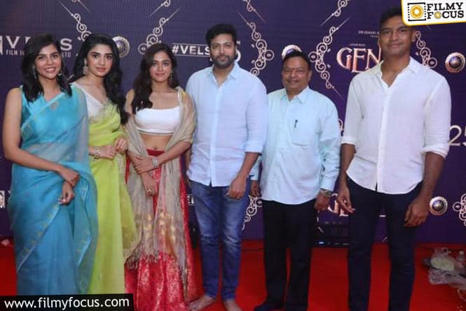 Jayam Ravi’s Genie Signs Three Female Actresses for Lead Roles !