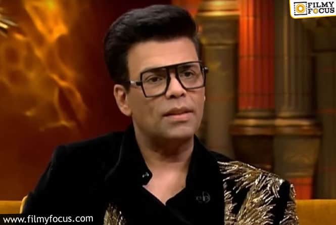 Karan Johar Finally Opens Up about His s*xuality