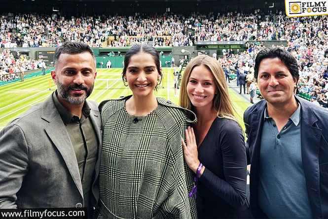 Sonam Kapoor Enjoys Wimbledon Final, Shares Post for Winner