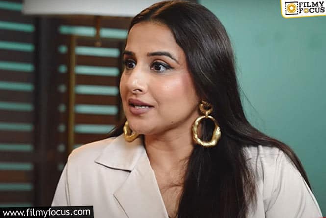 Vidya Balan Reveals how She Chooses Films and What’s the Crucial Part