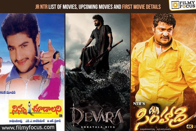Jr NTR List of Movies, Upcoming Movies and First Movie Details