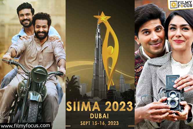 SIIMA 2023 Nominations: RRR and Sita Ramam in the Lead with 11 and 10