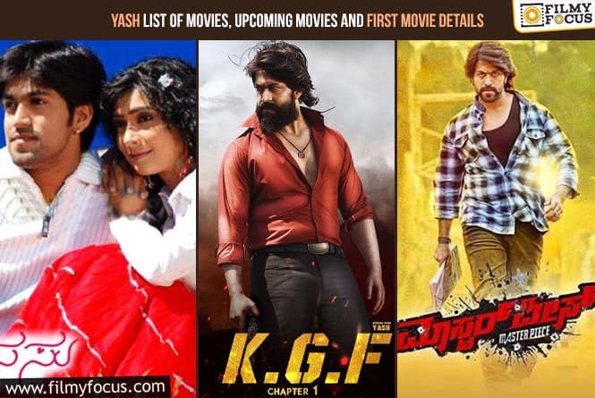 Yash List of Movies, Upcoming Movies and First Movie Details