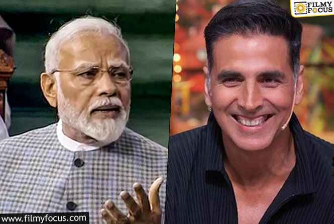 Akshay Kumar shares his feelings about hearing PM Modi on Parliament