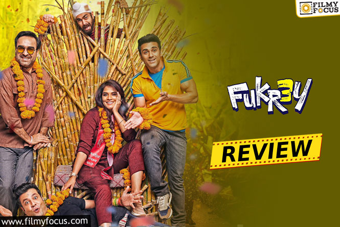 Fukrey 3 Movie Review & Rating