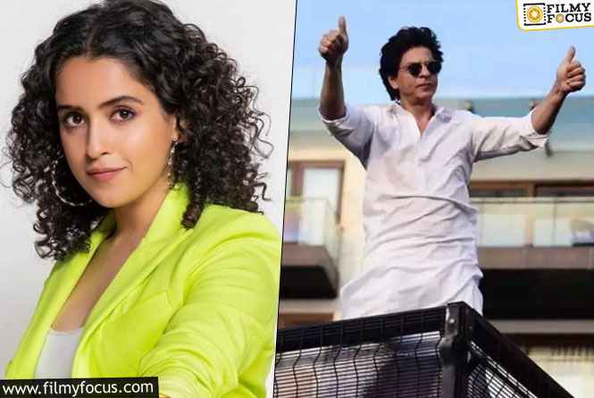Sanya Malhotra recalls sitting outside SRK’s Mannat on dull days