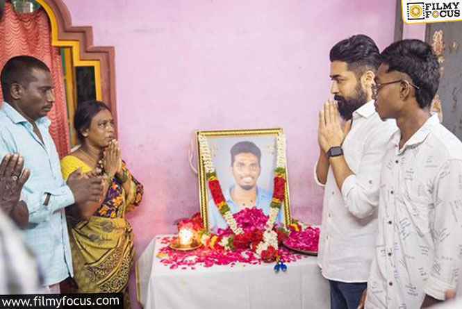 Suriya’s Supportive Visit to the Fan’s Family: A Touching Moment