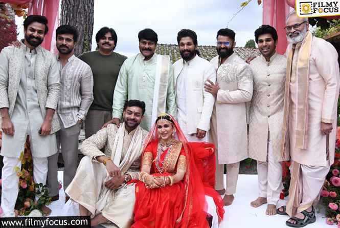 Powerstar Pawan Kalyan’s Unique Style at Mega Family Wedding