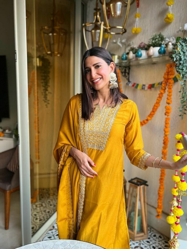 Aahana Kumra stunning
 in Yellow