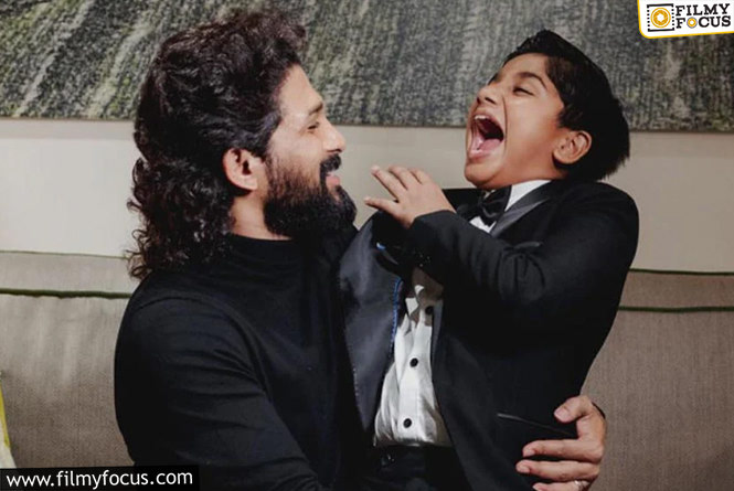 Allu Arjun’s Son Steals the Show, Model Bolthey!