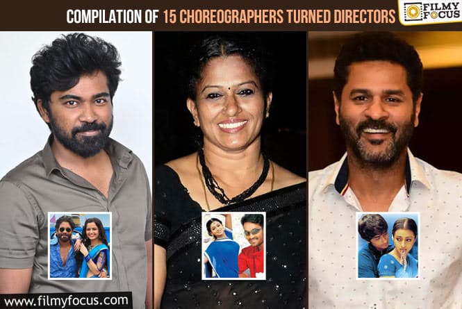 Compilation of 15 choreographers turned directors, including Vijay Binny!
