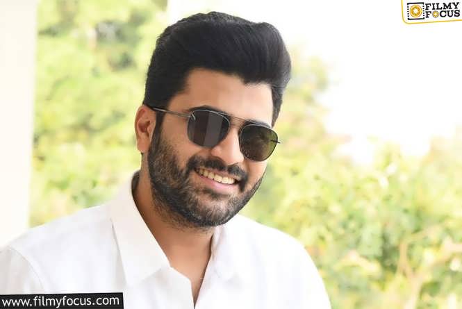 Sharwanand’s Another Different Project Begins