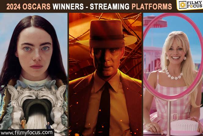 2024 Oscars Winners – Streaming Platforms