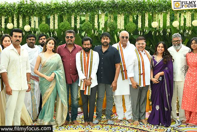 Global Star Ram Charan’s RC16 with an internationally acclaimed team launched extravagantly