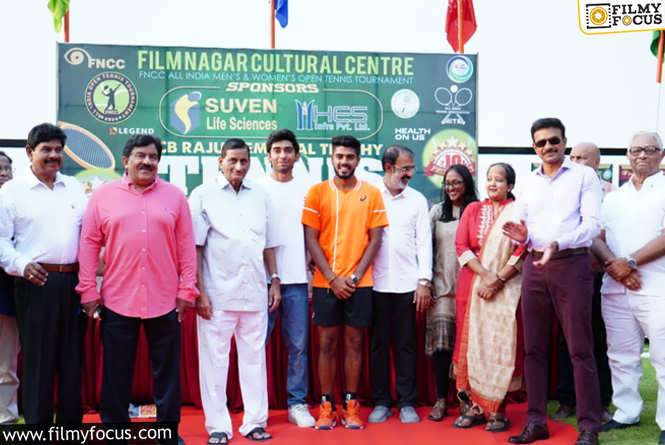 FNCC All India Men’s Open Tennis Tournament Prize Distribution Ceremony was Held Grandly