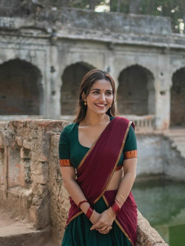 Ruhani Sharma as Traditional girl
