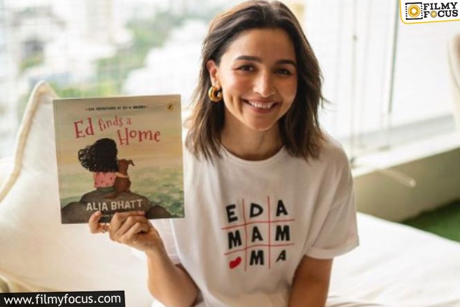 Alia Bhatt’s First Book “The Adventures of Ed Finds a Home”