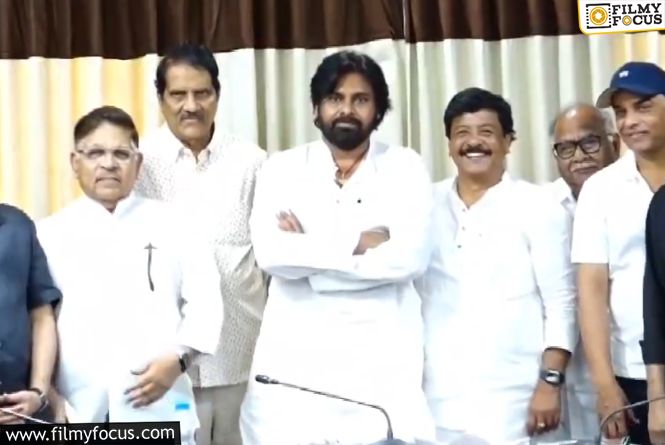 Deputy CM Pawan Kalyan Recently Met With Tollywood Producers